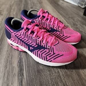 Mizuno Womens Waveknit R2 Low Top Running Shoes Size 10.5